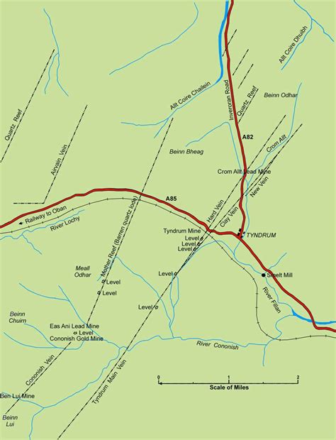 Tyndrum Mines - Northern Mine Research Society