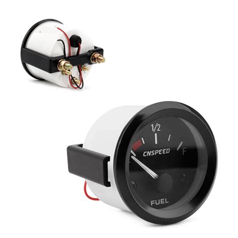 2" 52mm Universal Fuel Level Gauge Kit 12V Sports Fuel Ratio Fuel Car Meter Racing Car Gauge ...