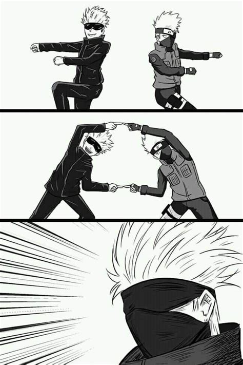 Gojo Satoru And Kakashi Fusion - Check out this fantastic collection of ...