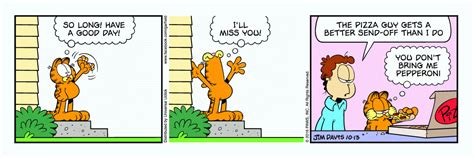 Garfield Pizza Comic