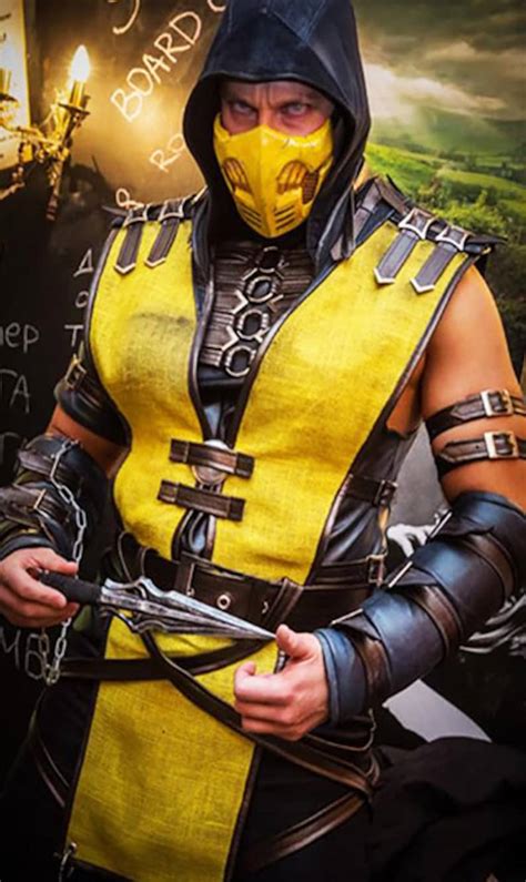 26+ Diy mortal kombat scorpion costume ideas in 2022 | 44 Fashion Street