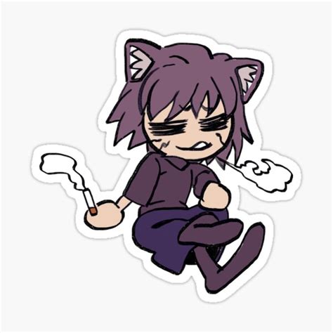 "I draw neco arc chaos / Tsukihime" Sticker for Sale by RansRoom | Redbubble