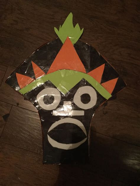 The Tiki Witch Doctor mask from Scooby Doo replica by Jonathan459 on ...