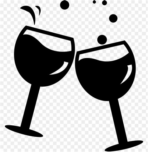 file svg - wine glass cheers vector PNG image with transparent ...