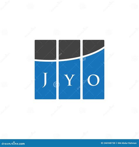 JYP Letter Logo Design on WHITE Background. JYP Creative Initials Letter Logo Concept Stock ...