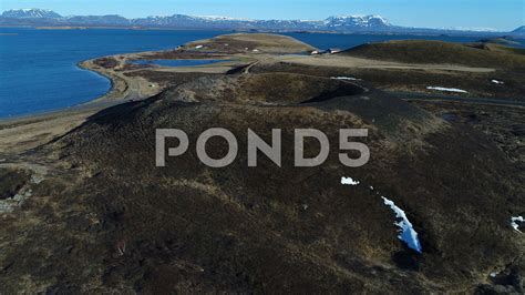 Volcanoes in Iceland seen by drone Stock Footage,#Iceland#Volcanoes# ...