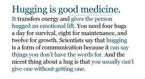 Hugs For Health - The Bliss Blog