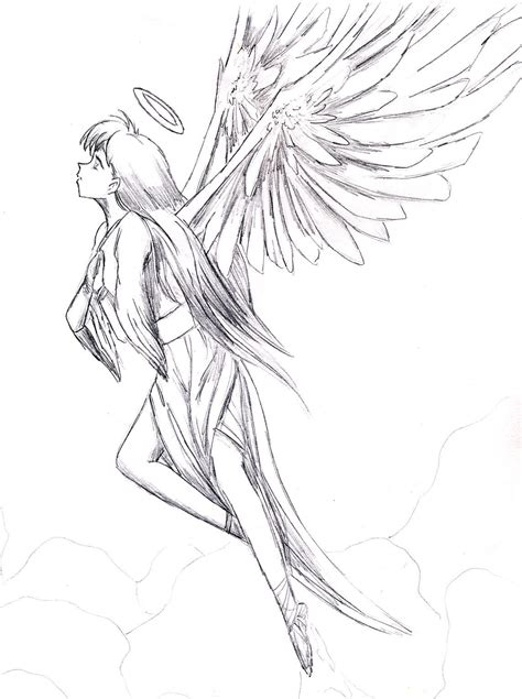 flying angel by ghoner on DeviantArt