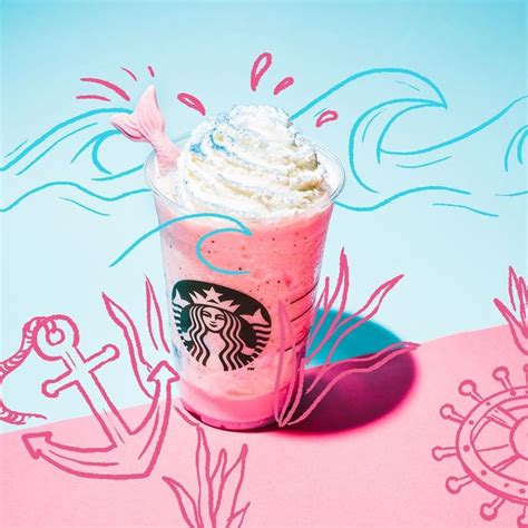 Fantastical Mermaid Frappuccinos : mermaid frappuccino