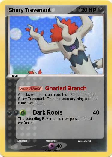 Pokémon Shiny Trevenant - Gnarled Branch - My Pokemon Card