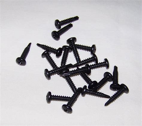 Black Stainless Steel Screws