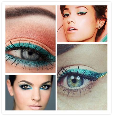 A Collection of Colorful Eyeliner Makeup Ideas for Vivacious Spring ...