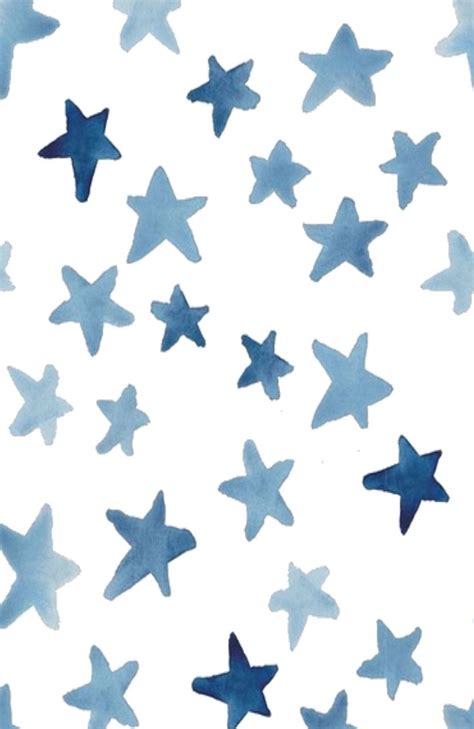 Blue Star Wallpaper for iPhone