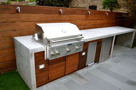 30+ Concrete Modern Outdoor Kitchen – HomeDecorish