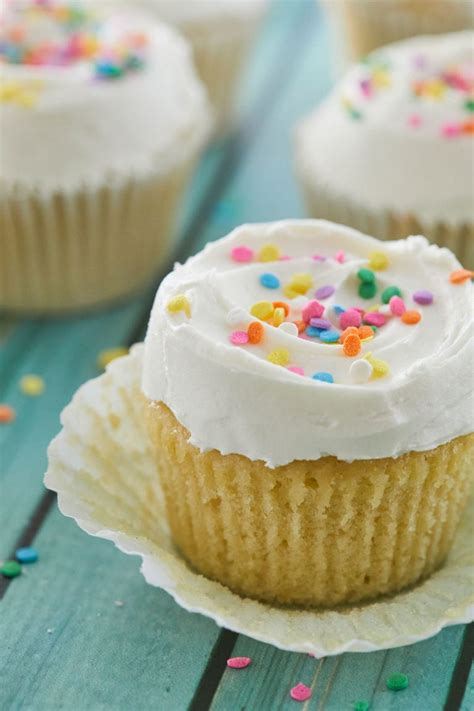 Homemade Vanilla Cupcakes with Best-Ever Buttercream Frosting