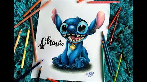 SPEED DRAWING: Stitch - YouTube