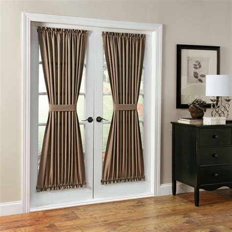 11 Sample French Doors Curtains With Low Cost | Home decorating Ideas