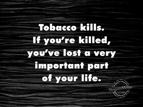 Anti Tobacco Slogans - Page 2