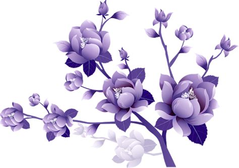 Vetor Violet Flower PNG Imagem grátis - PNG All