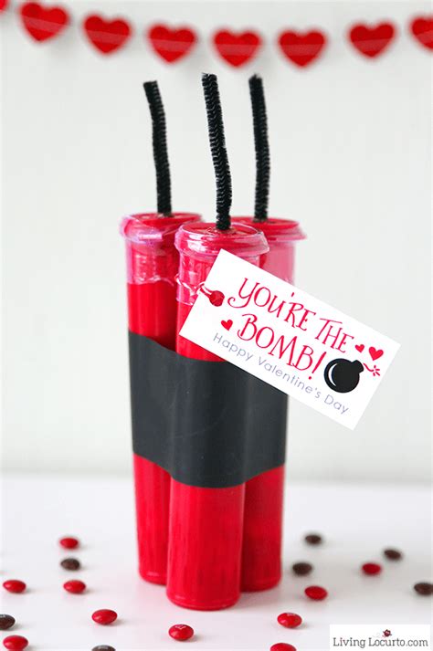 You’re The Bomb! DIY Valentine's Day Candy Craft