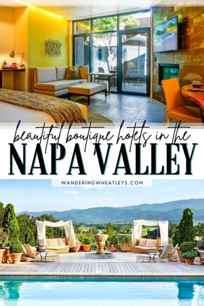 12 Cool Boutique Hotels in Napa Valley, California – Wandering Wheatleys