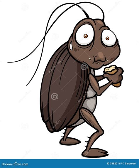 Cartoon Cockroach Vector Illustration | CartoonDealer.com #31798030