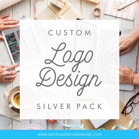 Custom Logo Design silver Pack 2 Concepts Professional - Etsy