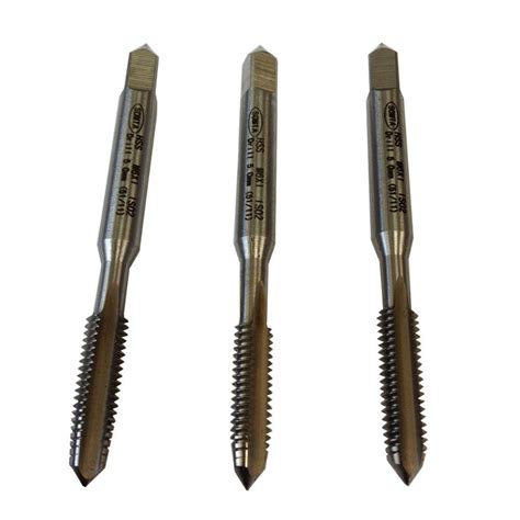 HSS M6 Hand Tap Set 6 x 1.0mm Professional Trade Quality Metric Tap Set | eBay