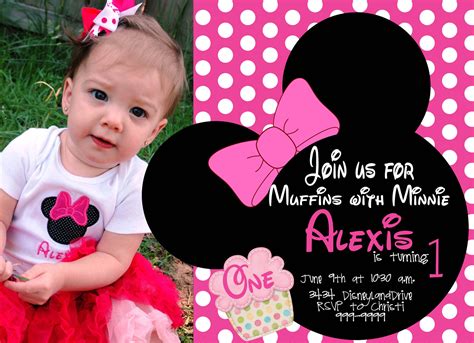 Minnie Mouse Birthday Invitation Wording | Dolanpedia