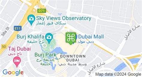 Dubai Mall Parking Map - photos and vectors