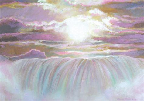 Sunset Waterfall - Prophetic Artists