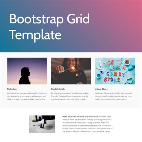 Free Bootstrap Template 2020