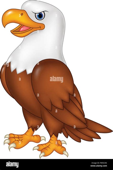 Cartoon eagle hi-res stock photography and images - Alamy