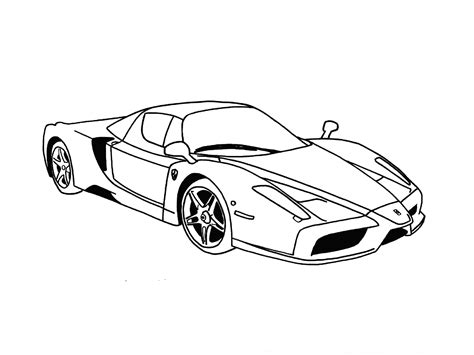 Easy Race Car Drawing at GetDrawings | Free download