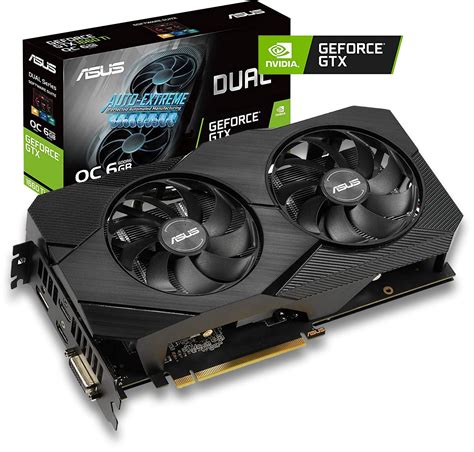 GeForce GTX 1660 Ti DUAL OC Edition 6GB EVO Graphics Card