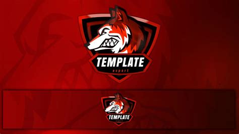 FREE GAMING LOGO + BANNER TEMPLATE | Gaming E-sports Clan Logo PSD ...