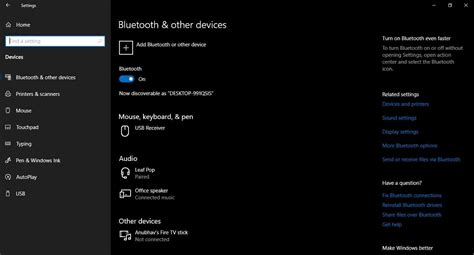 How To Turn On Bluetooth In Windows 10