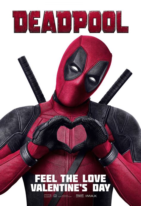 'Deadpool' (2016) Promotional Poster ~ Feel The Love - Deadpool (2016 ...