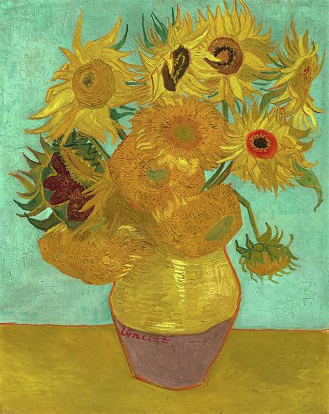 Sunflowers, 1888-1889 Painting by Vincent van Gogh - Fine Art America