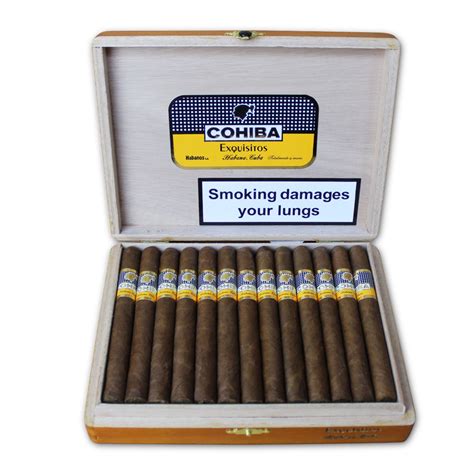 COHIBA EXQUISITOS SBN n-25 ⋆ Buy authentic Cuban Cigars & New World Cigars online from ...