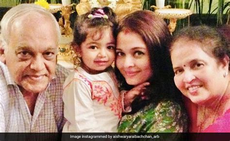 Aishwarya Rai Bachchan Sends "Love And Prayers" To Her Parents On Their ...