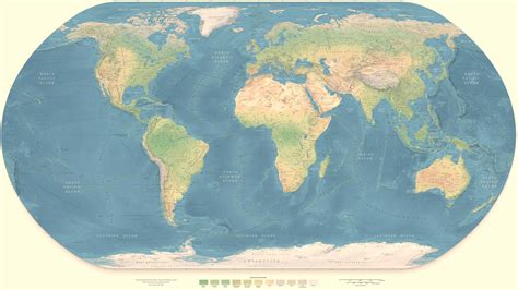 World Physical Maps - Guide of the World