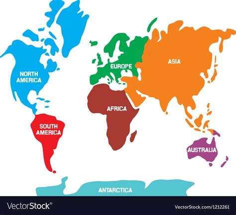 World Map Continents 2024 - Brier Claudia