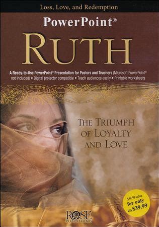 Ruth: The Triumph of Loyalty and Love, PowerPoint: 9781628620146 ...