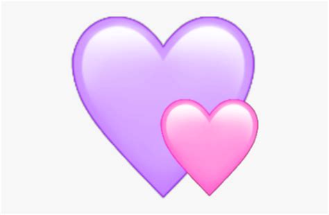 #emoji #emojis #tumblr #instagram #insta #aesthetic - Heart Emoji Pastel, HD Png Download ...