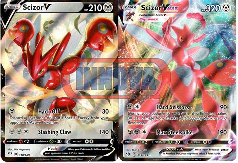 Pokemon Scizor Card - Printable Cards