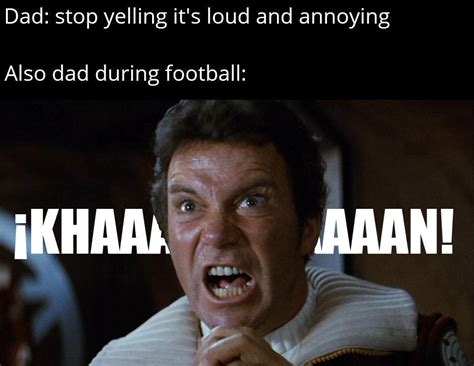 Kirk is all our dads : r/startrekmemes