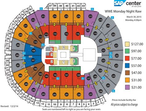 Sap Center Seating Chart Hockey | Cabinets Matttroy