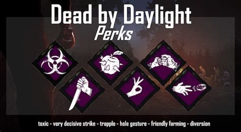 Dead by Daylight Perks Png Files - Etsy