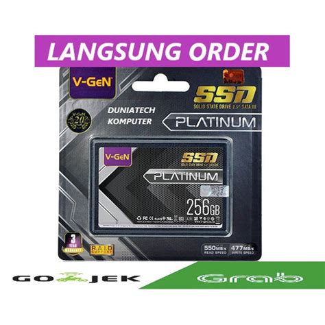 Jual SSD 256GB V-GeN SATA 3 | SSD Laptop Komputer VGeN 256 GB SATA III - Kota Bekasi - DUNIATECH ...